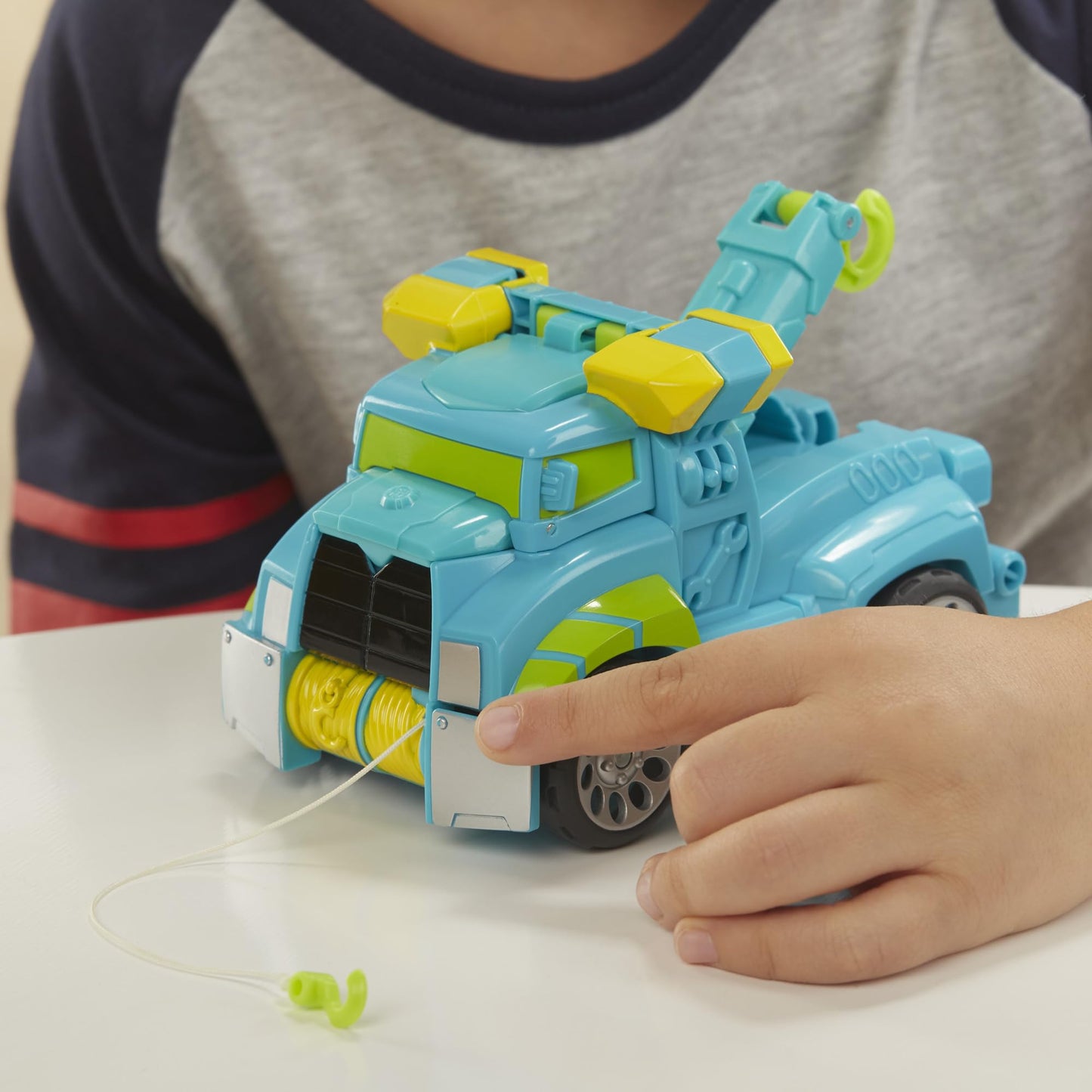 Transformers Playskool Heroes Rescue Bots Academy Hoist Converting Toy Robot, 6" Action Figure, Kids Ages 3 & Up (Amazon Exclusive)