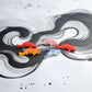 Miniature Koi Fish Set (10pcs, 5 Styles): Realistic Resin Sinking Ornamental Fish for Dollhouse Pond, Fairy Garden, Aquarium, Zen Decor, Adult