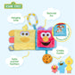 Kids Preferred Sesame Street Soft Book Featuring Your Favorite Characters with Sensory Materials and Multiple Tabs to Keep Baby Engaged - 11 Inches