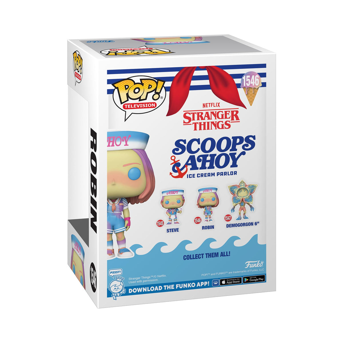 Funko POP! TV: Stranger Things - Robin - (Scoops Ahoy) - Collectable Vinyl Figure - Gift Idea - Official Merchandise - for Kids & Adults - TV Fans