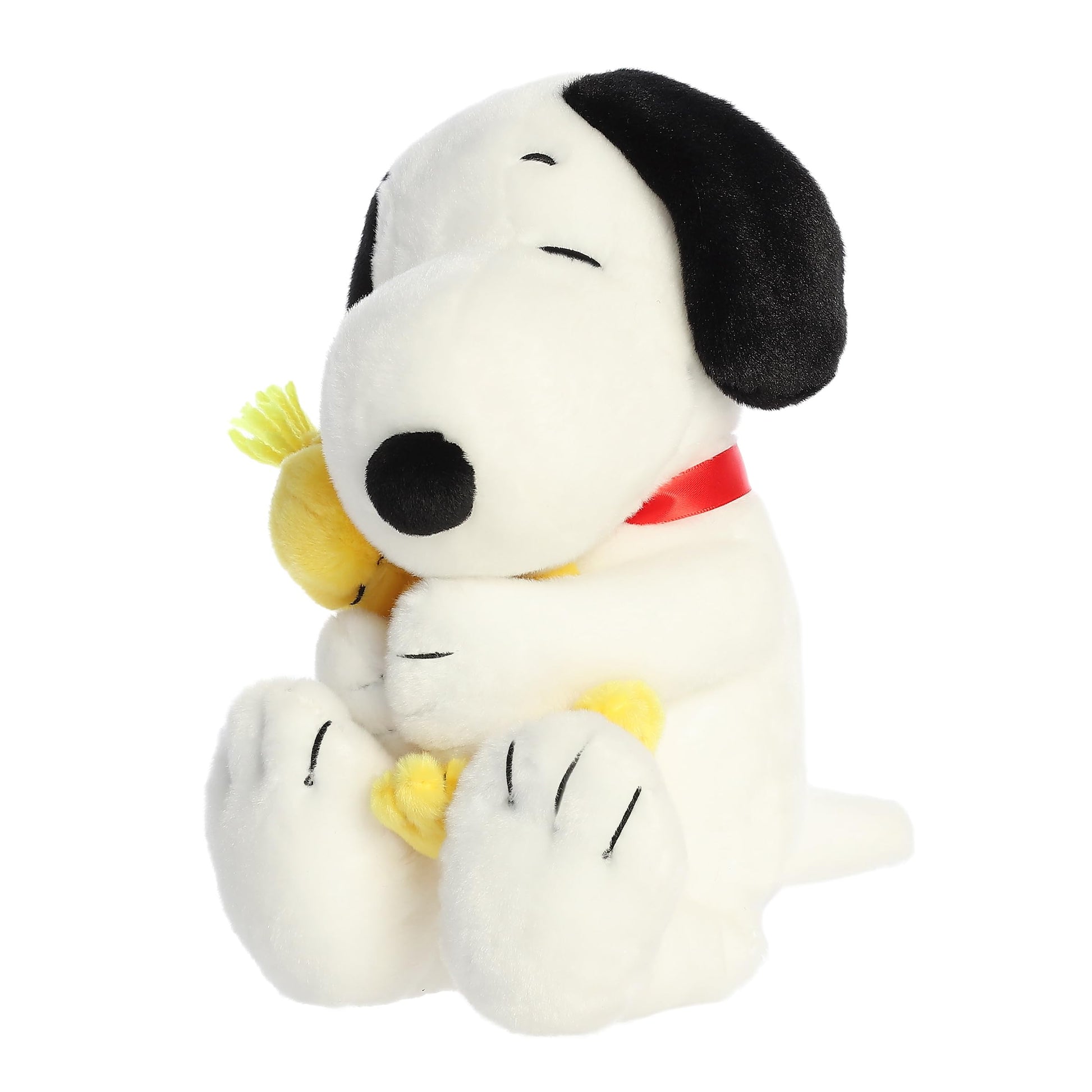 Aurora® Adorable Peanuts® Big Hugs Snoopy™ & Woodstock Stuffed Animal - Officially Licensed Toys for All Snoopy Fans - Nostalgic Gift for Adults
