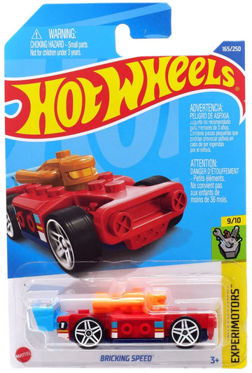 Hot Wheels 2022 - Bricking Speed - Experimotors 9/10 [red] 165/250
