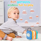YINGZHIXING Busy Board for 1 2 3 Year Old - Montessori Travel Toy with Fine Motor Activities, Busy Cube Sensory Learning for Toddlers 1-3 - Perfect