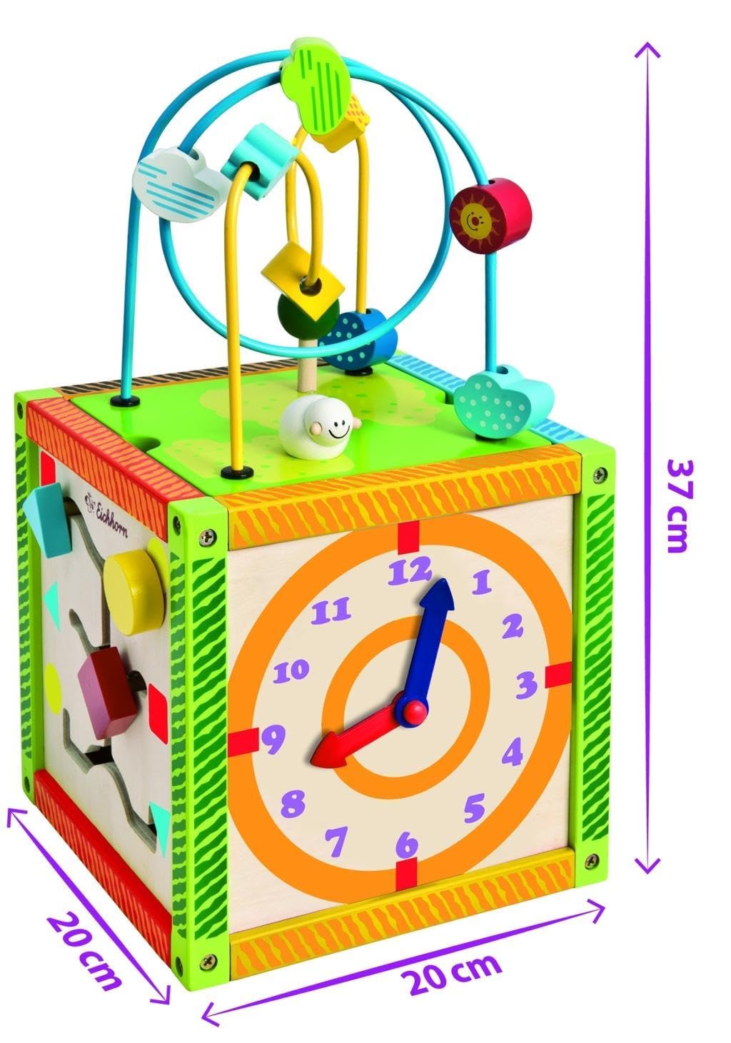 Eichhorn Simba Wooden Activity Cube