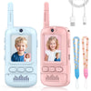 iYeHo Video Walkie Talkies for Kids,2 Pack-Kids Video Call Device with HD Camera,Filters,Emojis,Voice Changer & Voice Message,Auto Pairing, Durable