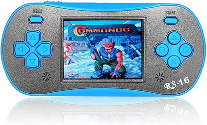 Handheld Game for Kids - FAMILY POCKET RS16 Portable Classic Controller 260 Game 2.5 inch LCD Retro Arcade Video Game System Children's Birthday Gift