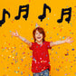 10 Pcs Music Note Black Balloon Mylar Balloons 17 Inch Happy Birthday Balloon Banner Music Balloons Use for birthday,birthday party,baby