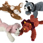 Mary Meyer Stuffed Animal Cozy Toes Soft Toy, 17-Inches, Triceratops