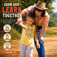 Western Stage Props Made in USA - Children’s Cowboy Kiddie Trick Rope Lasso Pre-Tied | Ages 4-10 |