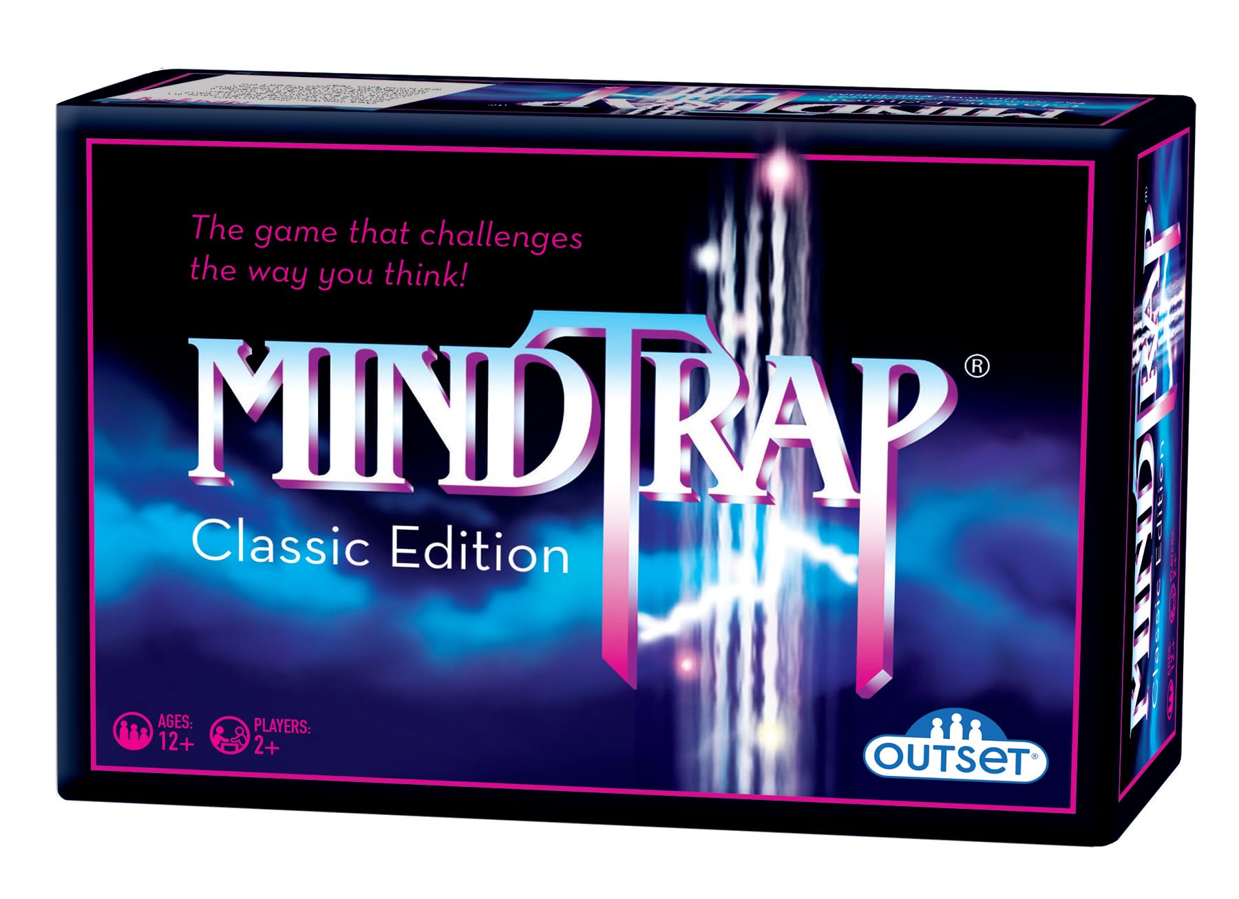 Outset Media MindTrap Classic Edition Game of Puzzles, Mysteries, Conundrums and Trick Questions - Family Game - Lateral Knowledge Developer - Ages 12