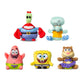 Micro Teenies - Spongebob Square Pants 5-Pack - Collectible Miniature Plush Figure, Suffed Animal, Toy Mini Soft Figure for Kids Ages 4+