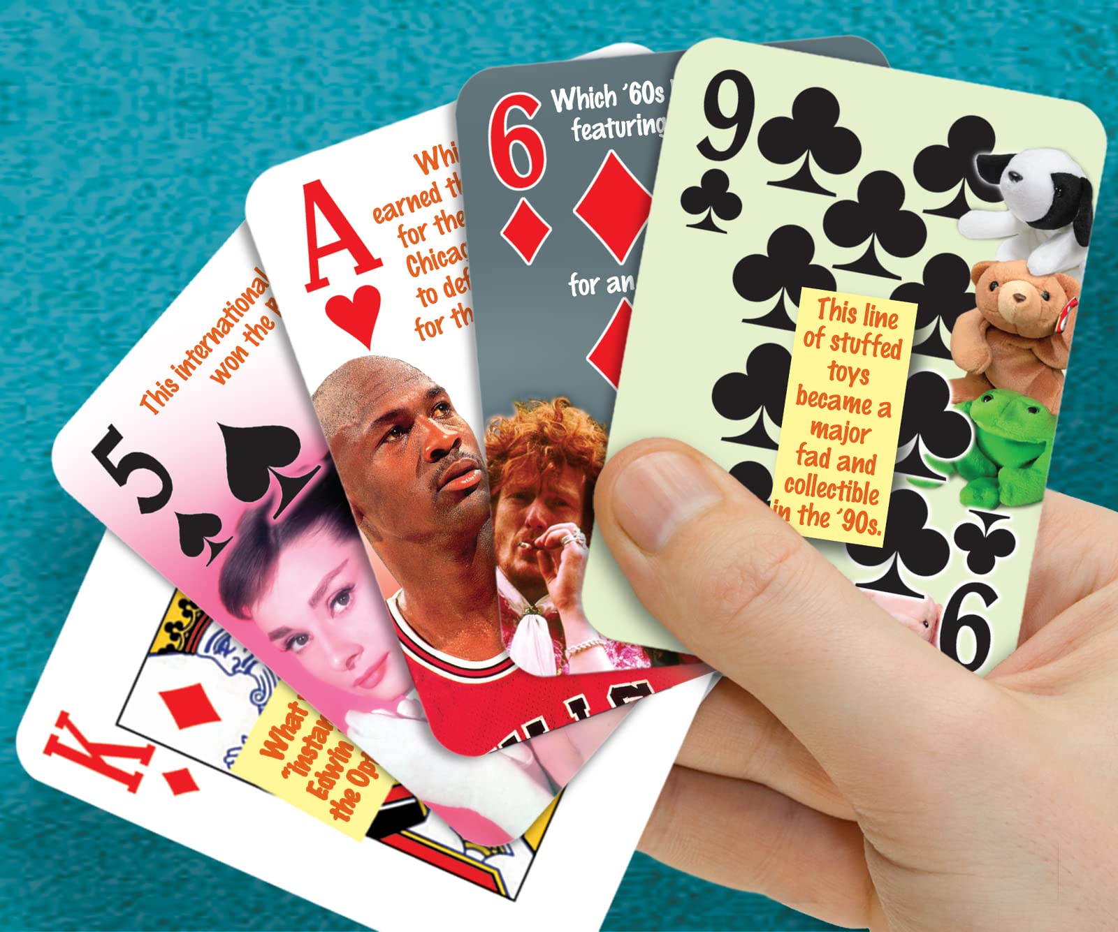 Flickback 1993 Trivia Playing Cards: 30th Birthday or Anniversary Cards
