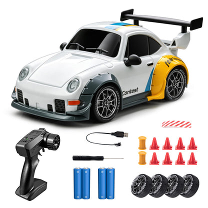 Nowzeth RC Drift Car, White 1/24 Remote Control Drift Car for Adults Kids