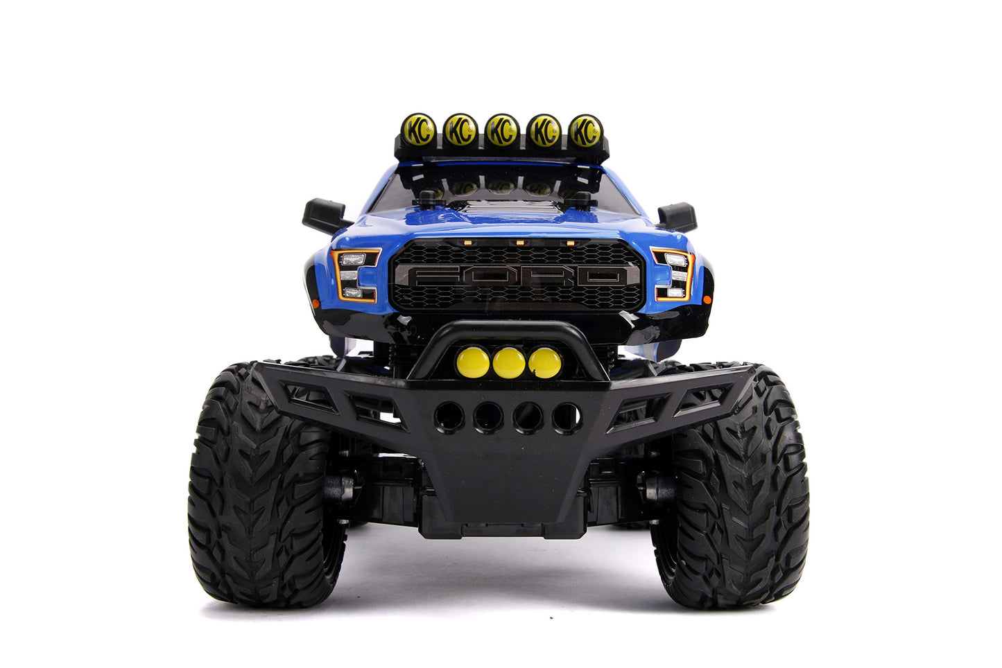 Jada Toys Just Trucks 2017 Ford F-150 Raptor Elite 4x4 RC, Blue, 31090