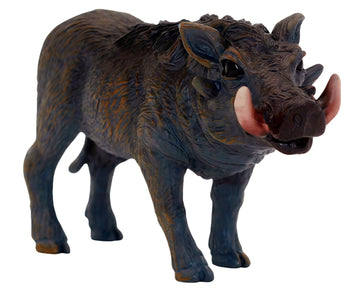 Gemini&Genius Warthog Toy, Safari Animal Figurine, Wildlife Warthog Figure