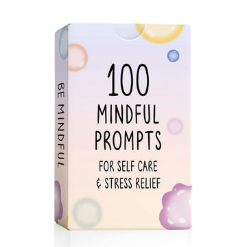 BEST 100 Mindful Prompts for Self Care & Stress Relief | Cards to Reduce Anxiety & Increase Relaxation | Perfect Mindfulness Gift | Beyond Positive