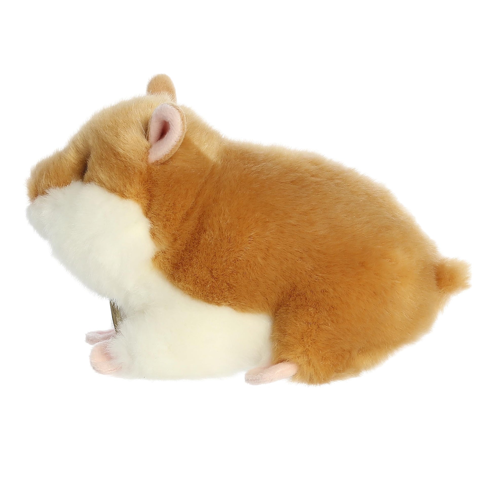 Aurora® Realistic Miyoni® Hamster Stuffed Animal - Lifelike Details Make a Cherished Companion - Perfect for Decorating Bedrooms or Classrooms - Brown