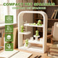 Display Shelf Compatible with Smiski Living Series, Bed Series,Bath Series?Toilet Series,Sunday Series - Collectible Dollhouse & Storage Rack, Perfect