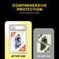 12ct Graded Card Slab - Card Case Holder for TCG, UV Resistant Acrylic Hard Sleeves with Label Position, for Standard Baseball Sport Game Collector