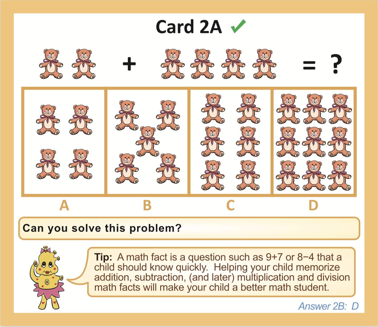 TestingMom.com Gifted Learning Flash Cards - Math Concepts for 1st Grade - 2nd Grade - Addition, Subtraction, Fractions, and More for Grade 1 - Grade