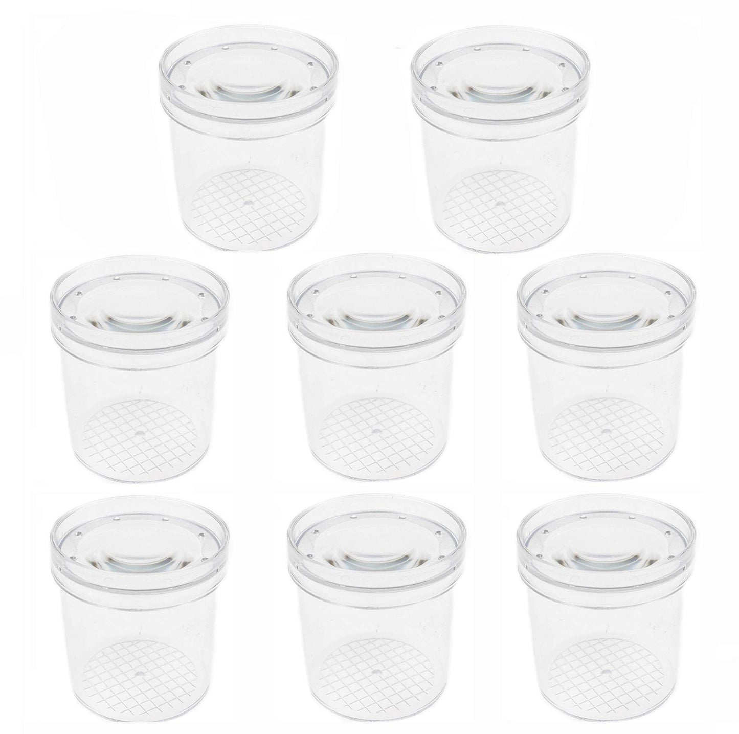 SimpleSS 8 Pieces Bug Viewer Critter Insect Cage Magnifying Insect Box Bug Magnifier Container Bug Catcher Cage, Science Nature Exploration Tools