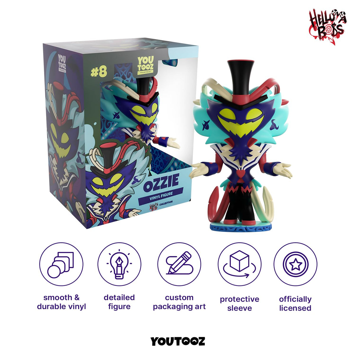Youtooz Helluva Boss Ozzie 5" Vinyl Figure