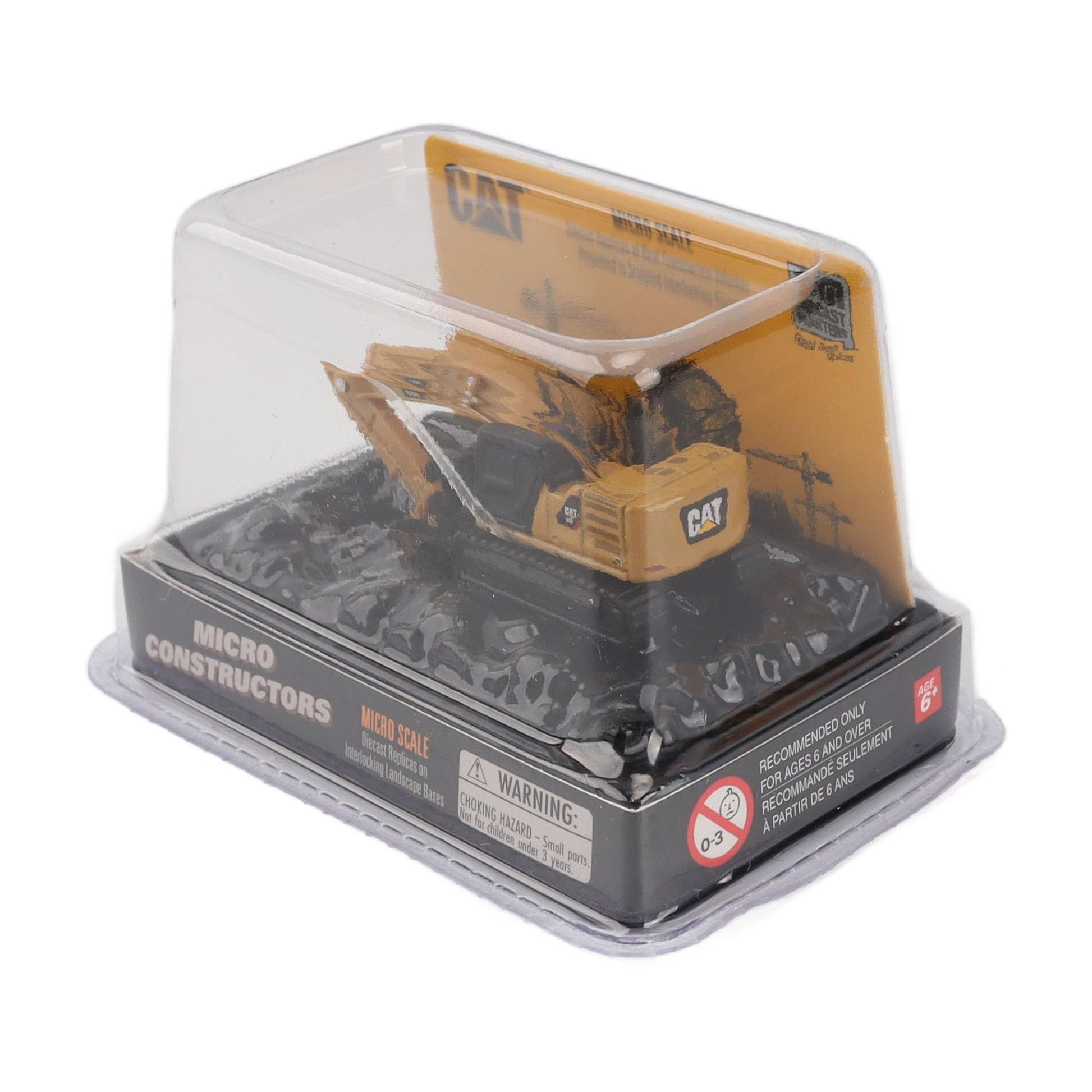Diecast Masters Caterpillar Toy Replicas - Micro 320 Hydraulic Excavator Grapple | Model 85725CS