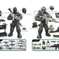 YEIBOBO ! Special Forces Mini Action Figure with Military Weapons and Accessories (Flying Tigers Team XJ-822)
