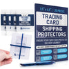 Premium Bundle Trading Card Shipping Protector with Rubber Bands | Graded Cards Protectors, Sports Trading Card Shipping Supplies Packaging, TCG