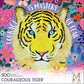 Buffalo Games - Mia Charro - Courageous Tiger - 500 Piece Jigsaw Puzzle for Adults -Challenging Puzzle Perfect for Game Nights - Finished Size is