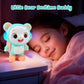 Little Bear Story Dream Projector, Interactive Play & Early Learning Toys for Kids, Includes 11 Fairy Tale Stories & 9 Word Cards, Night Light, Fun