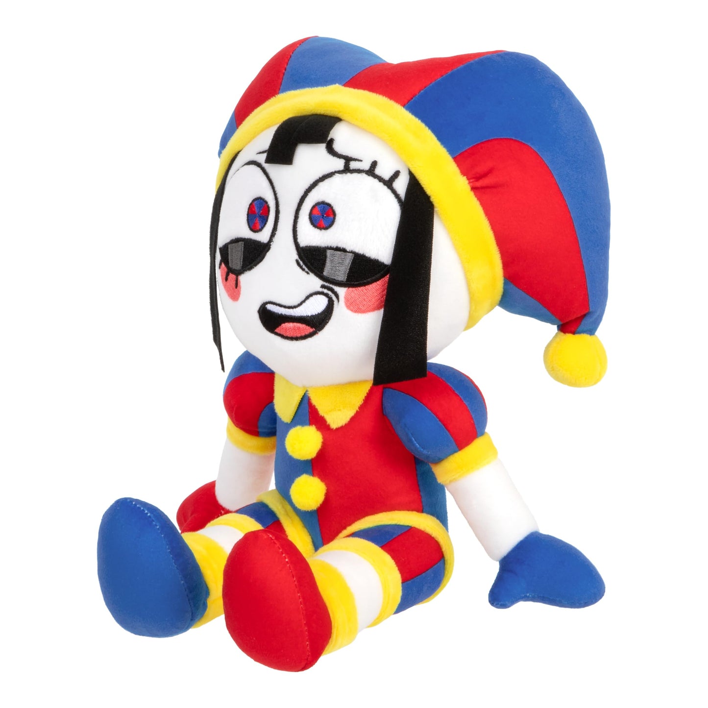 The Amazing Digital Circus Large Plush Pomni Figure, 12"/ 30 CM Figure Made with Premium Materials, Also Available is The Large Size Plush Caine