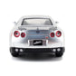 Jada Fast & Furious 1:32 2009 Brian's Nissan GT-R R35 Die-Cast Car, Toys for Kids and Adults(Silver)