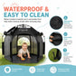TinyTrek Kids Play Tent for Indoor and Outdoor Fun, Portable Pop Up Tent with Breathable Mesh, Toddler Play Space for Travel, Backyard, Camping