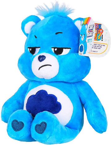 Care Bears Grumpy Bear Bean Plush, 9 inches, Blue