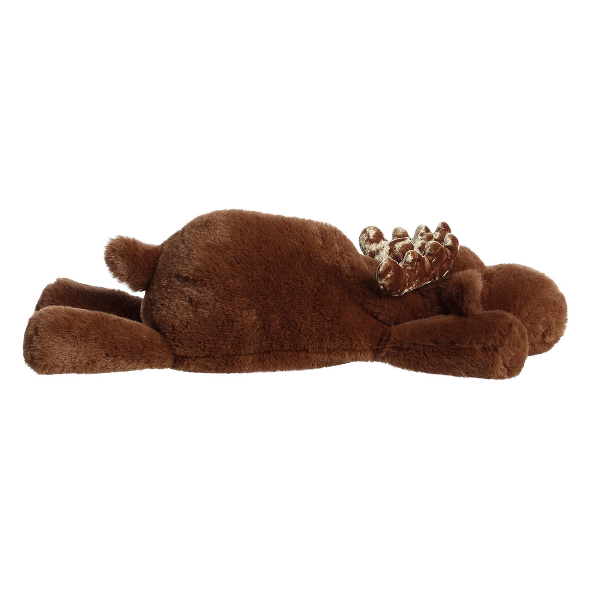Aurora Snoozles 18" Moose Laid-Back Stuffed Animal