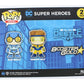 Funko Pop! Heroes: DC Heroes Booster Beetle Vinyl Figure (2 Pack), Gold/Blue