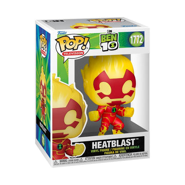 Funko Pop! TV: Ben 10 - Heatblast - Collectable Vinyl Figure - Gift Idea - Official Merchandise - Toys for Kids & Adults - Cartoon Fans - Model Figure