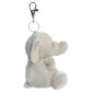 Aurora Palm Pals 4" Stomps Elephant Adorable Clip-On