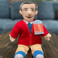 The Unemployed Philosophers Guild Mister Rogers Doll - 12" Soft Stuffed Plush Little Thinker, Officially Licensed