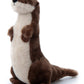 The Petting Zoo River Otter Stuffed Animal Standing, Gifts for Kids, Wild Onez Zoo Animals, River Otter Plush Toy Standing 14 inches