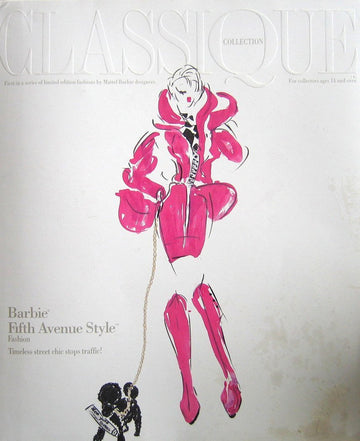 Barbie Fifth Avenue Style Fashion - Limited Edition Fashions Classique Collection by Carol Spencer (1992 Timeless Creations, Mattel)
