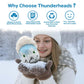 Thunderheads Blizzard Plushie, Educational Storm Plush with Fun Fact Card, Soft Collectible Toy for Earth Science, Sustainable STEM Tool and Weather