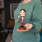 Surreal Entertainment The Office Double Dwight Resin Bobblehead | Collectible Action Figure Statue, Desk Toy Accessories | Novelty Gifts for Home