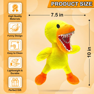 TwCare Yellow Plush Toy for Kids Adults, Playing with Family, Soft Stuffed Animal Plushie Toys, Plushies Birthday Thanksgiving Christmas Festival