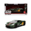 Jada Star Wars Boba Fett 2017 Ford GT - 1:32 Scale Hollywood Rides Die-Cast Collectible Car Toys - Toy for Collectors and Fans