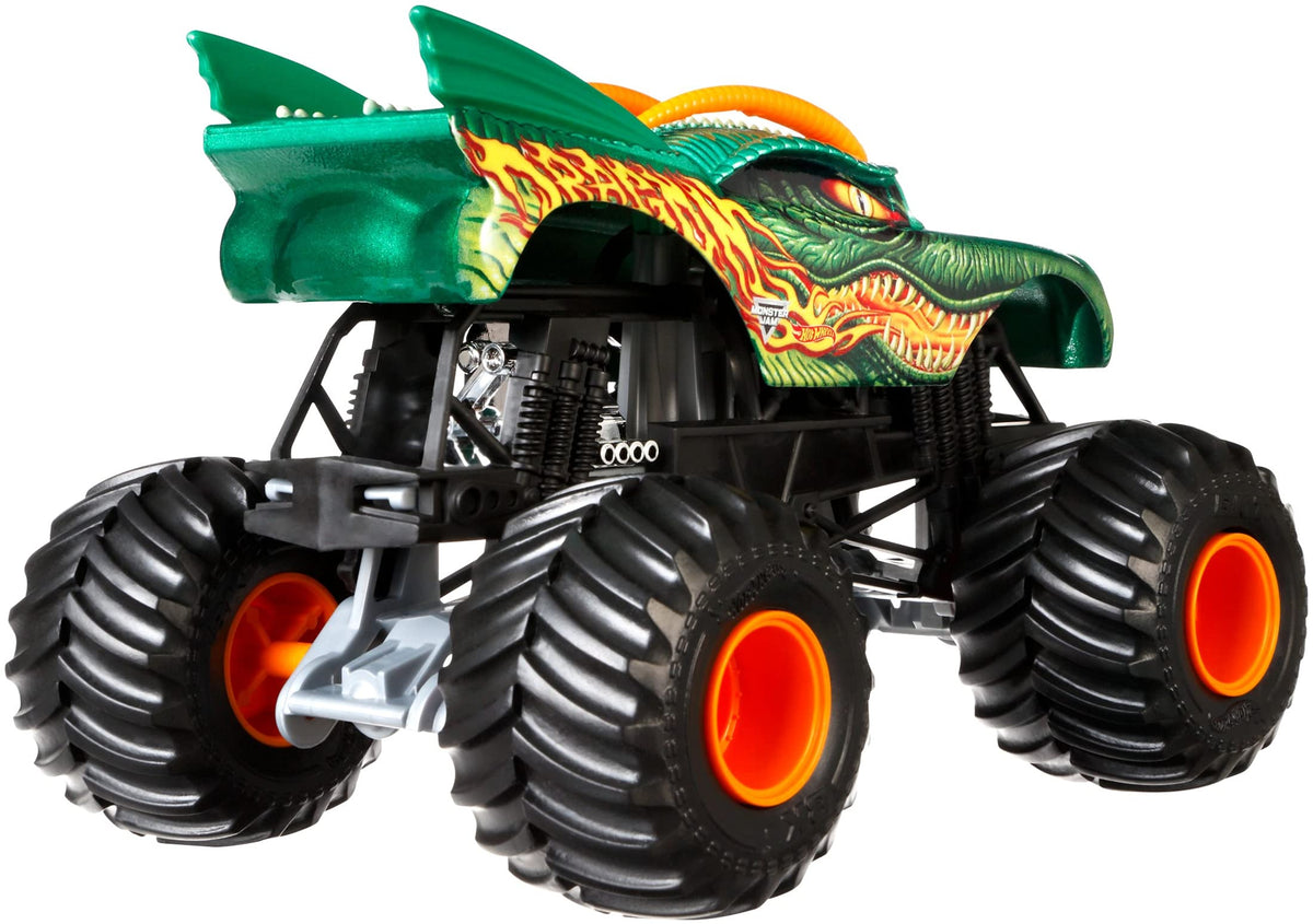 Hot Wheels Monster Jam 1: 24 Scale Dragon Vehicle