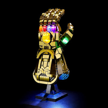 LIGHTAILING Led Light for Lego 76191 Infinity Gauntlet Building Blocks Model - NOT Included The Model Set