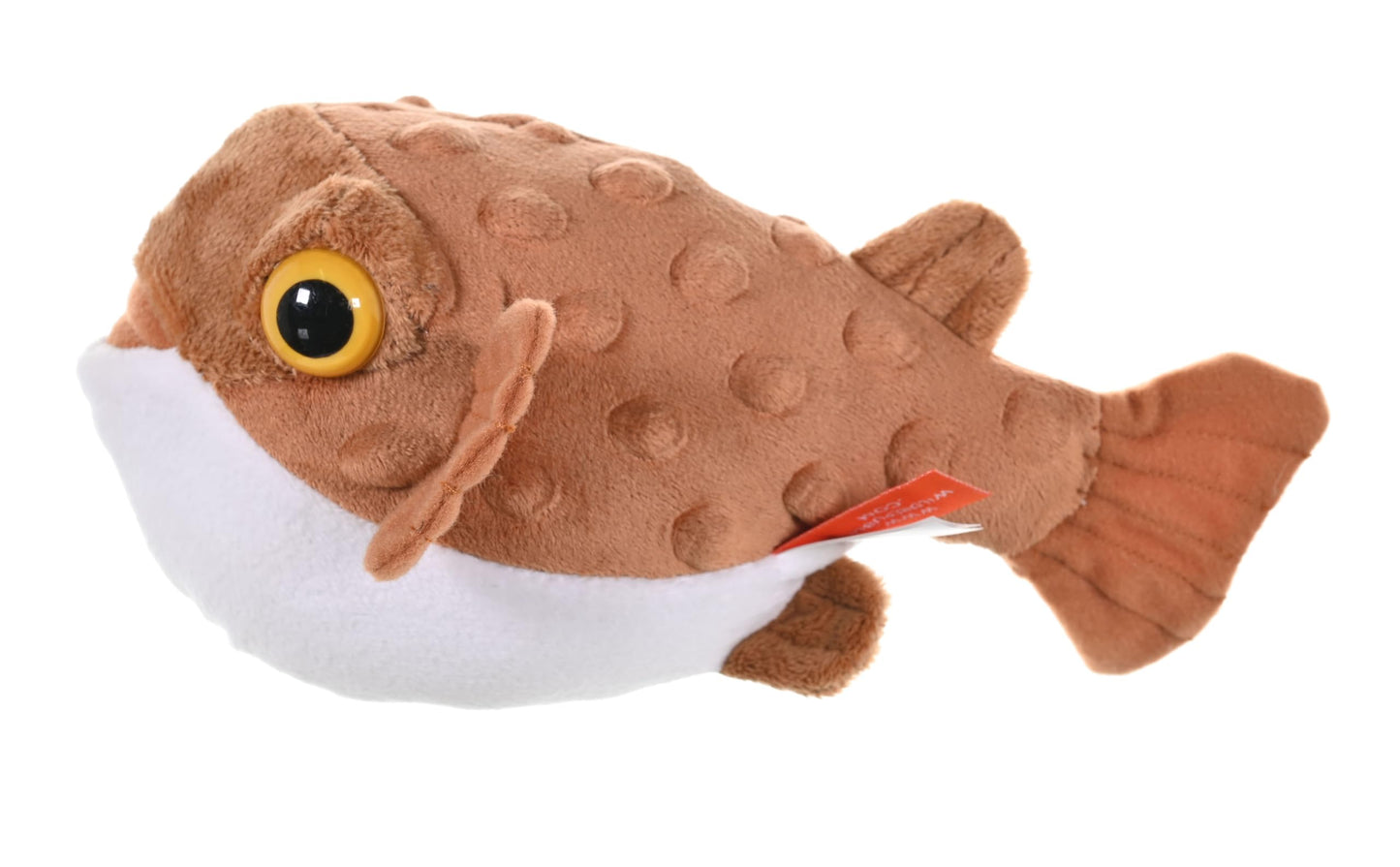 Wild Republic Cuddlekins Mini Pufferfish Stuffed Animal - 8"