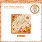 40 Pcs Thanksgiving Napkins 13 x 13 Inches - Fall Give Thanks Napkin, 3-Ply Pumpkin Maple Leaf Cocktail Disposable Paper Napkins Tableware Set
